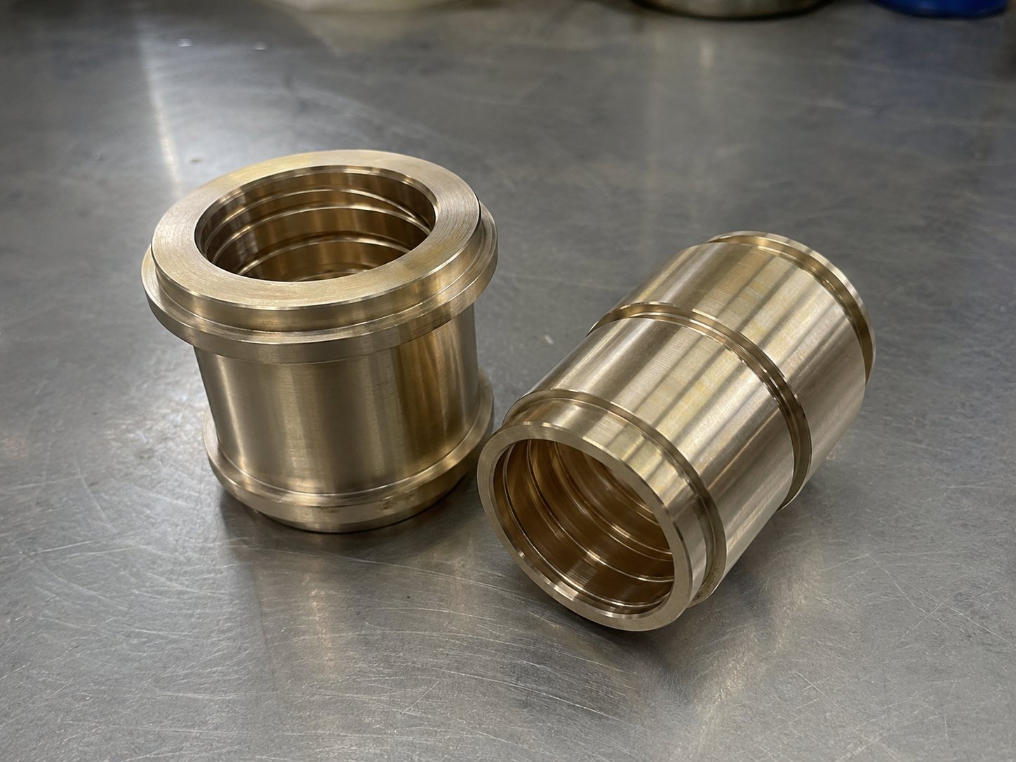 Brass Internal Thread Sleeve Pair