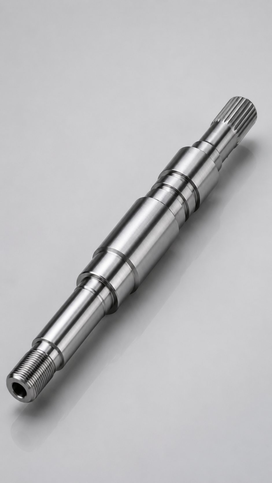 Precision CNC turned shaft sample