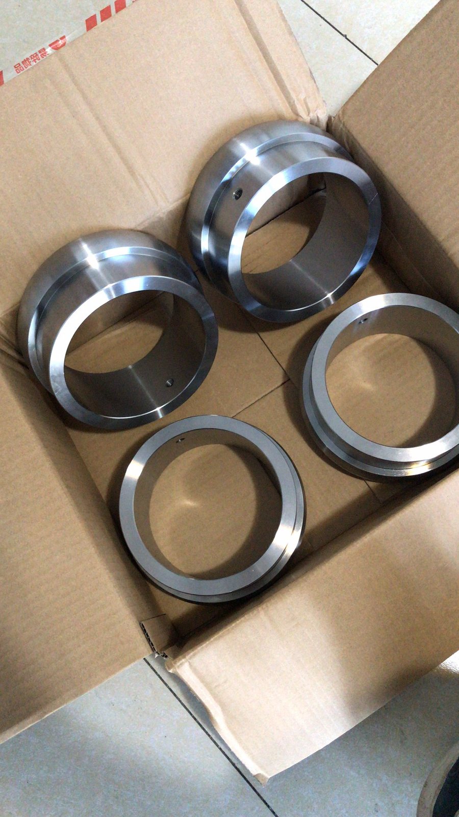 Machined bushing rings and collars