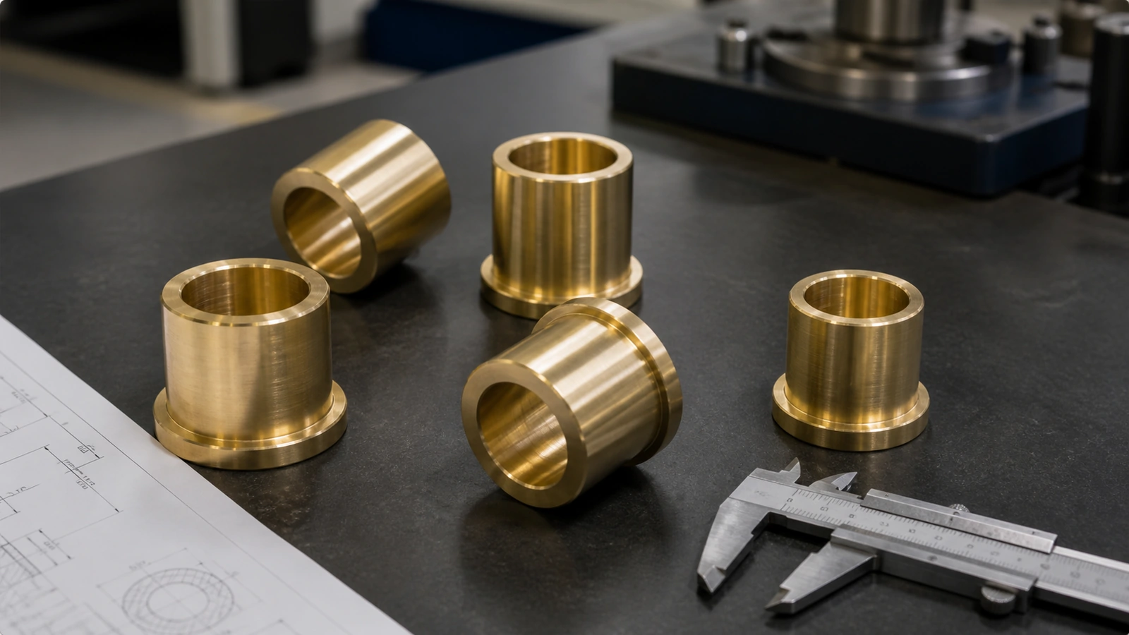 Brass Bushing CNC Machining Case Study brass bushing CNC machining turned parts
