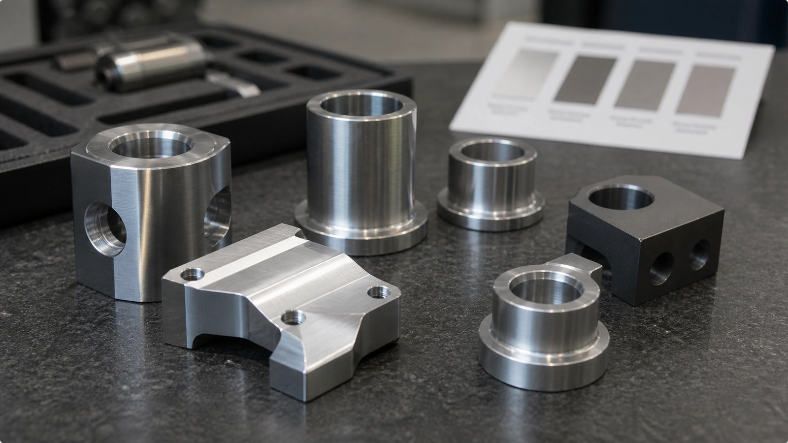 CNC surface finish requirements for machined parts
